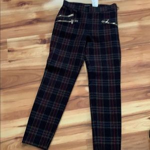 “Zara” women’s pants xs plaid